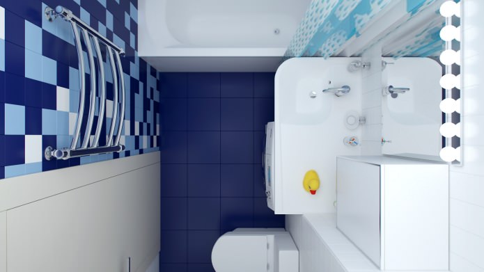 combined bathroom