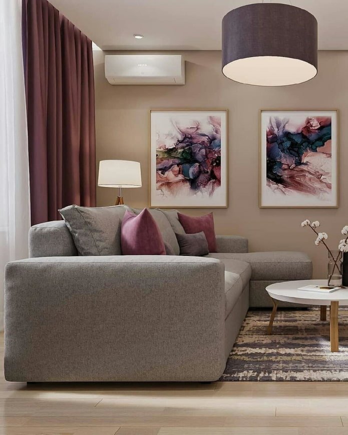 Living room color palette