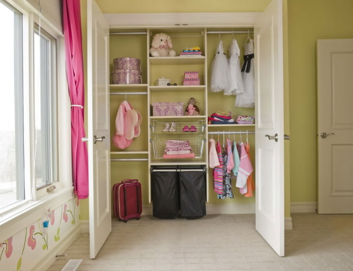 children's wardrobe design
