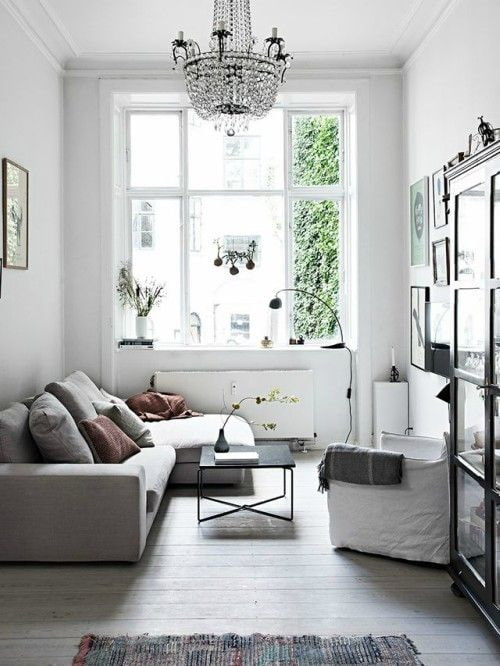 hall in Scandinavian style