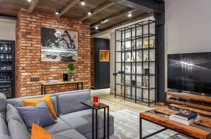 Loft living room