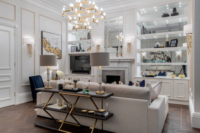 Mirrors in art deco