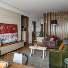 How to design the interior of a living room of 20 sq m?-1
