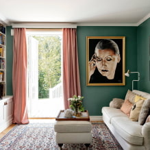How to design the interior of a living room of 20 sq m?-7