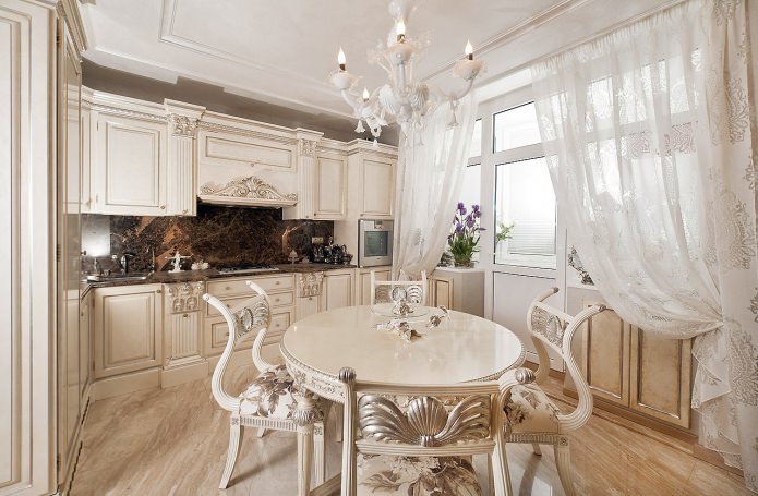 classic kitchen interior
