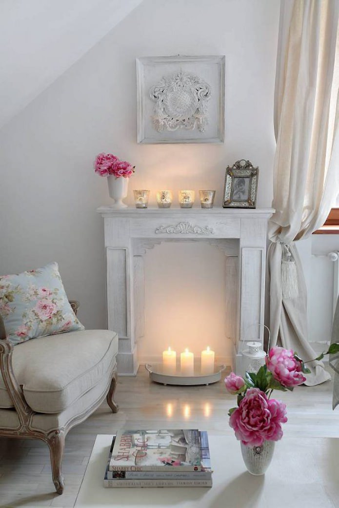 false fireplace