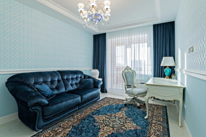 classic style study interior
