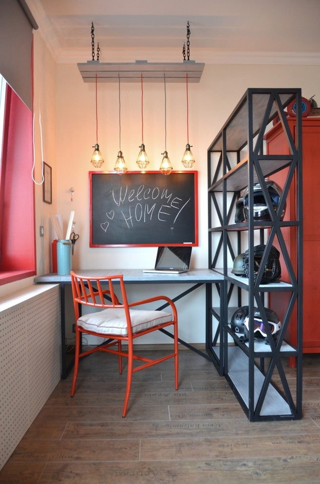 zoning in the interior of the office