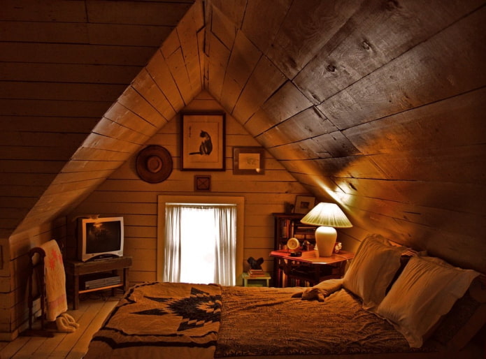 country style attic