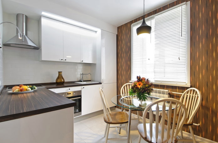 10 sq. m kitchen decoration