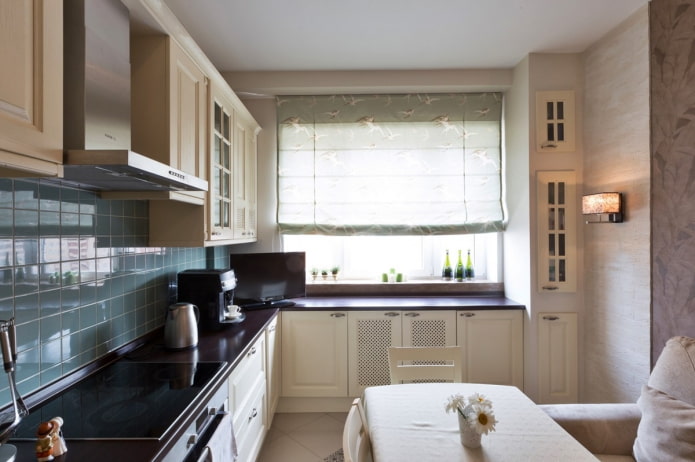 kitchen interior of 10 sq