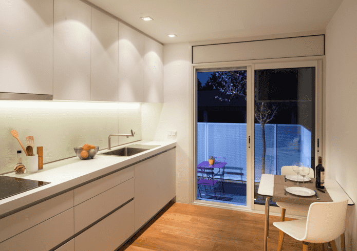 kitchen interior of 10 sq