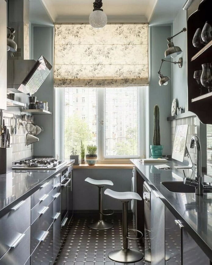 dining area by the window