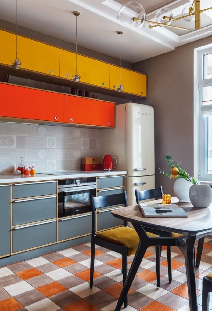 retro style kitchen
