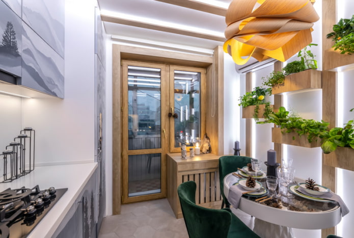 bright kitchen