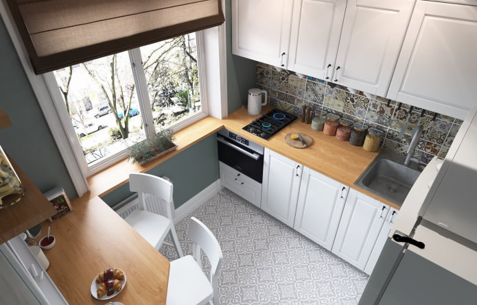 small scandi kitchen