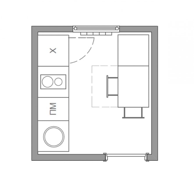 4 square meter layout