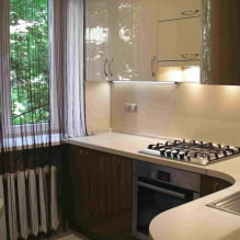 How to design a kitchen of 4 square meters?-0