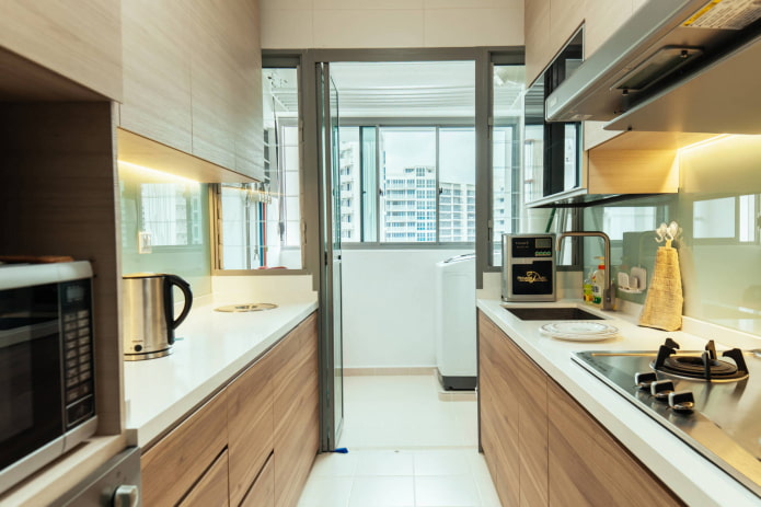 kitchen interior design of 5 sq m