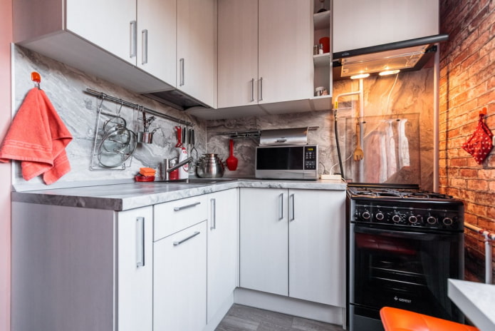 kitchen interior design of 5 sq m