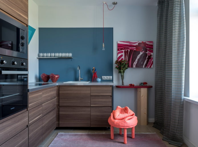 kitchen interior of 6 square meters