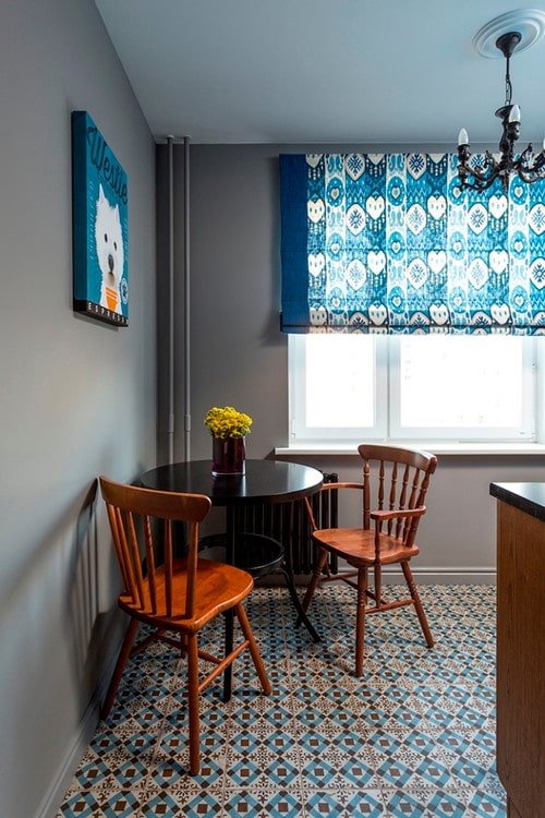 bright Roman blind