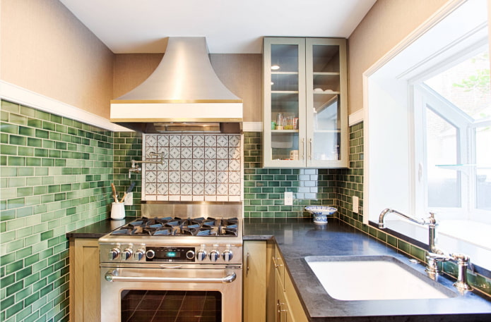 kitchen decoration of 8 sq m