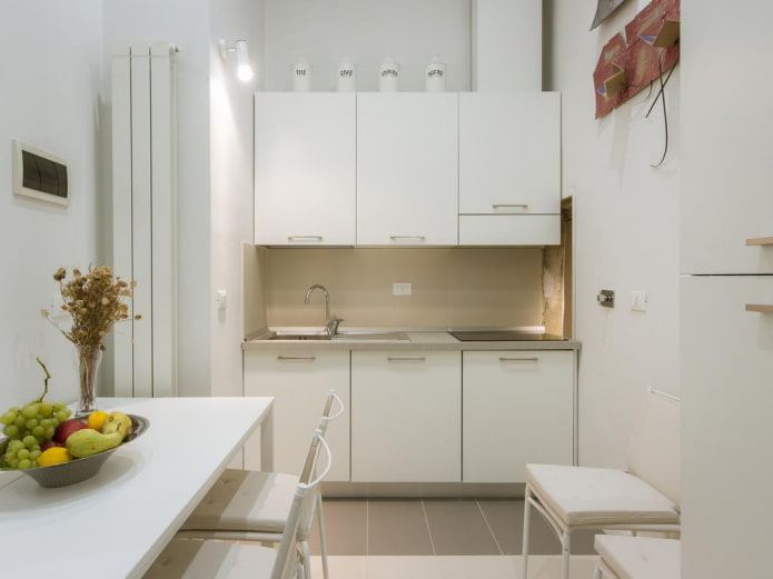 kitchen set for a kitchen of 8 sq m