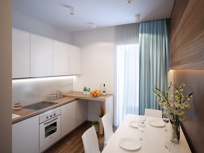 kitchen set of 8 sq m
