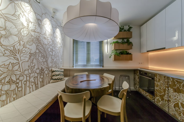 kitchen in eco-style