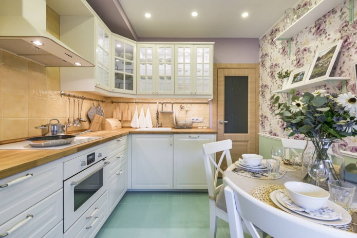 kitchen in Provence style