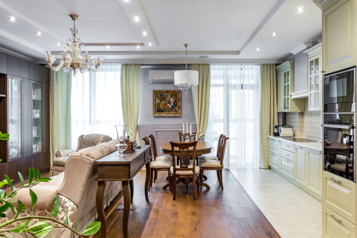 kitchen-living room 20 sq
