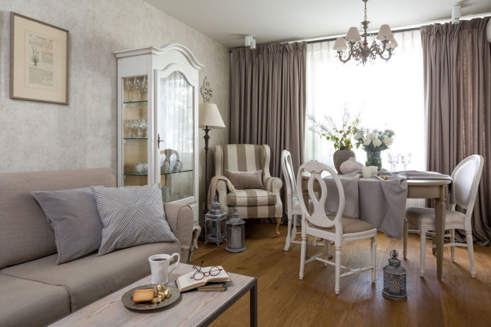 living room-dining room interior design