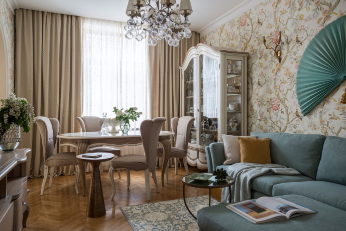 living room-dining room interior design