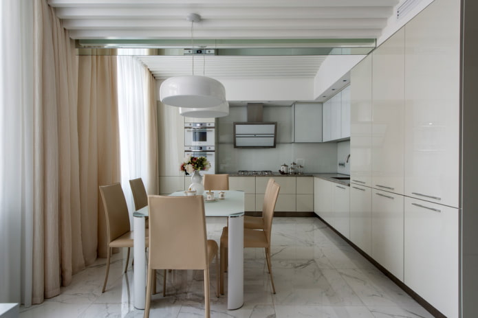 kitchen-dining room interior design