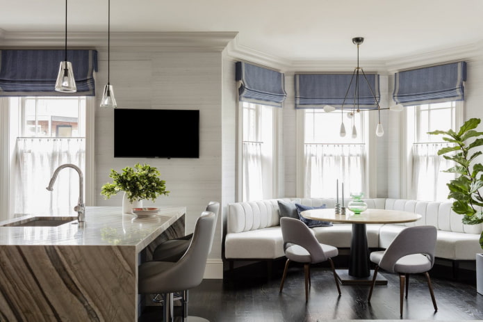 kitchen-dining room interior design