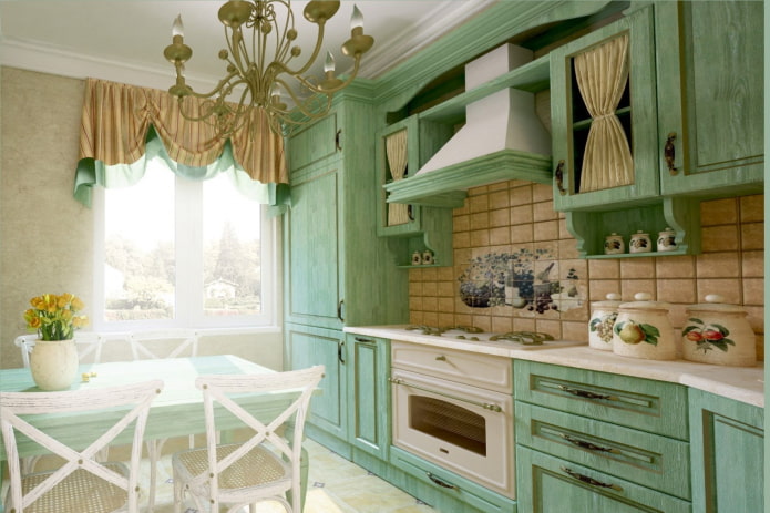 Provence style kitchen