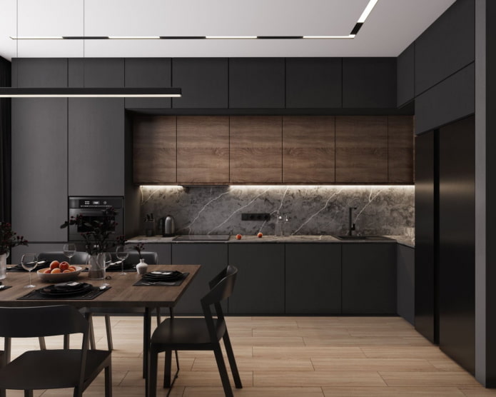 kitchen in minimalist style
