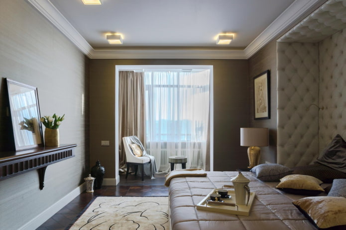 interior of a three-room apartment of 100 square meters