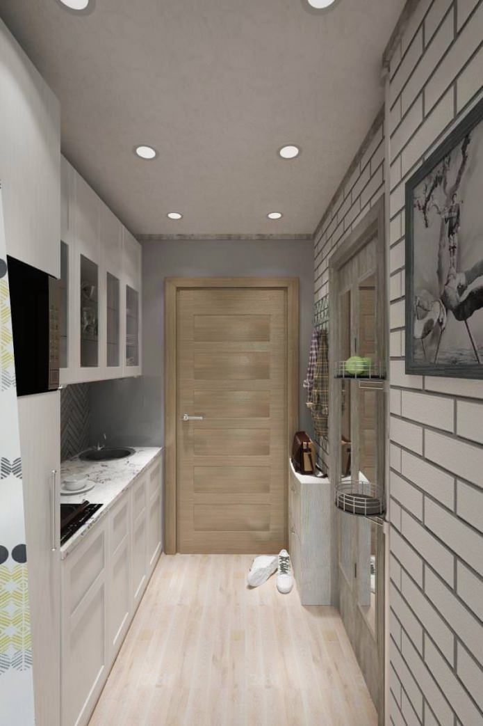 photo of studio design of 14 sq. m.