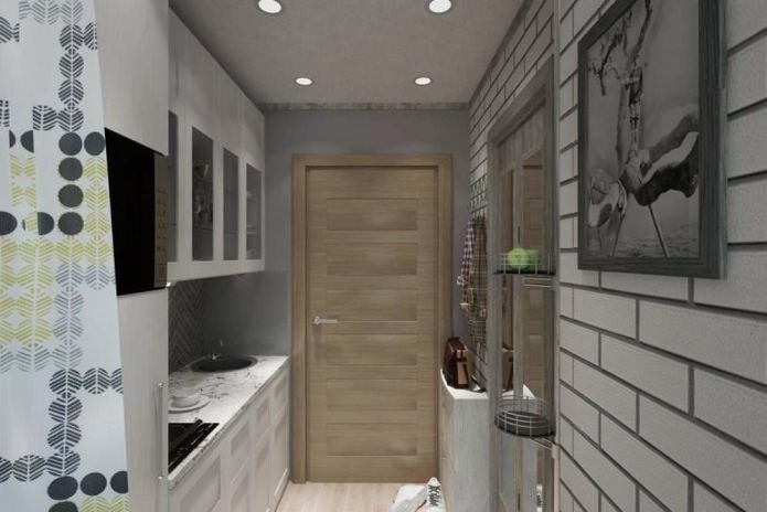 photo of studio design of 14 sq. m.