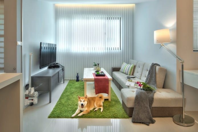 Living room area design