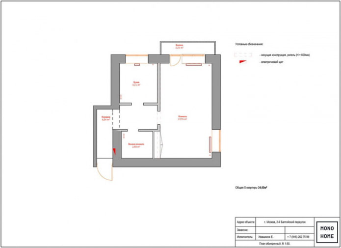 Original layout