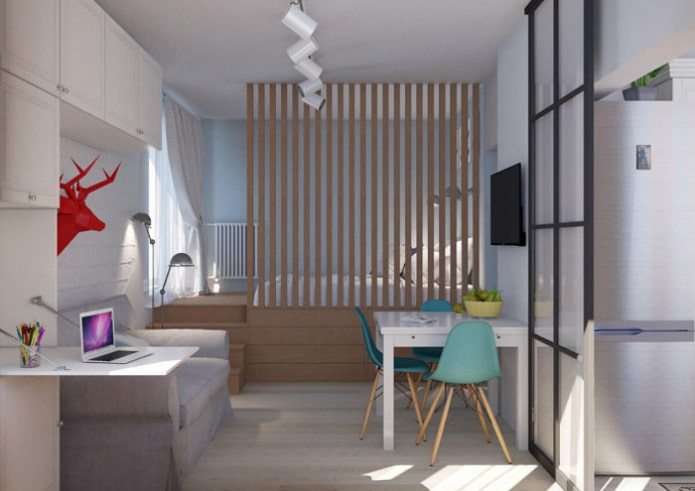 Living room area design