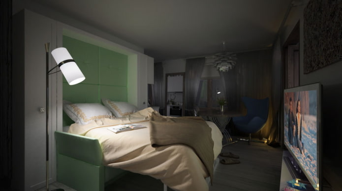 Fold-out sofa