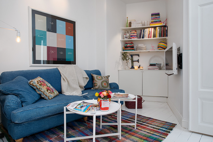 Living room area