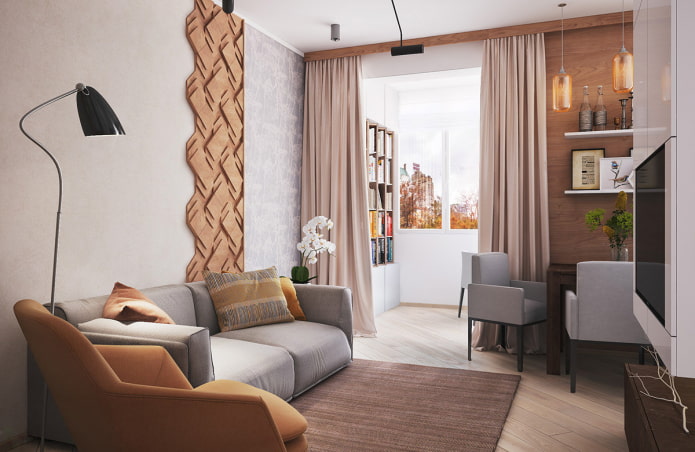 35 square meter apartment arrangement