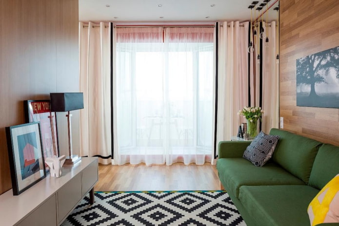 design of a 35-square-meter apartment