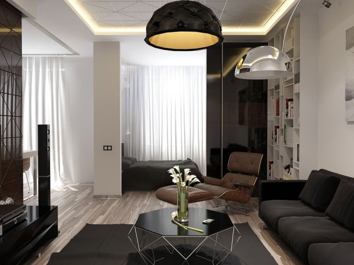 36 square meter apartment layout