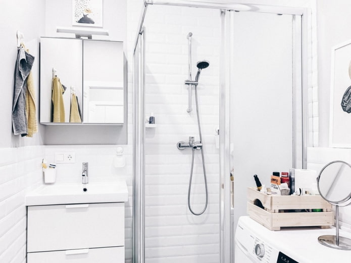 White bathroom